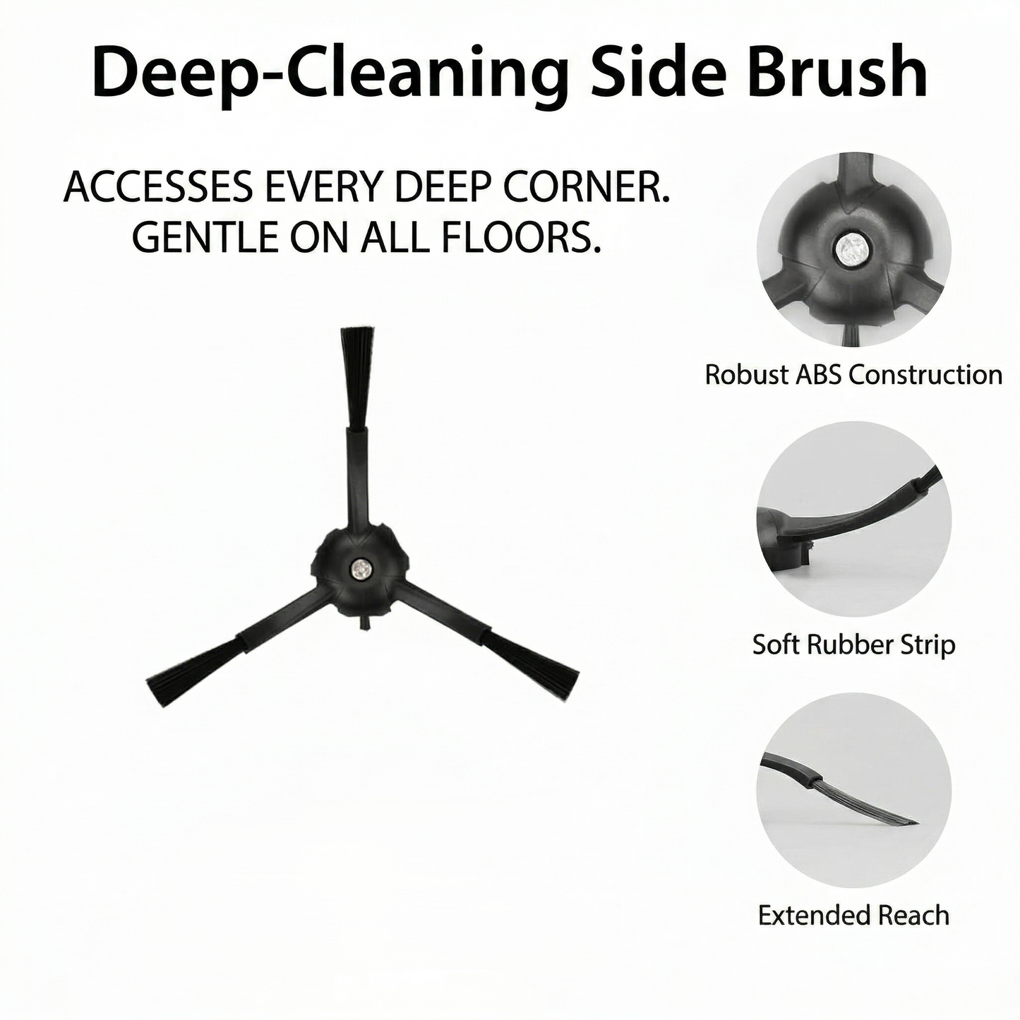 Coredy Premium 18-Piece Replenishment Kit for Roborock Q Revo, Pro, MaxV & S (1-Year Supply)