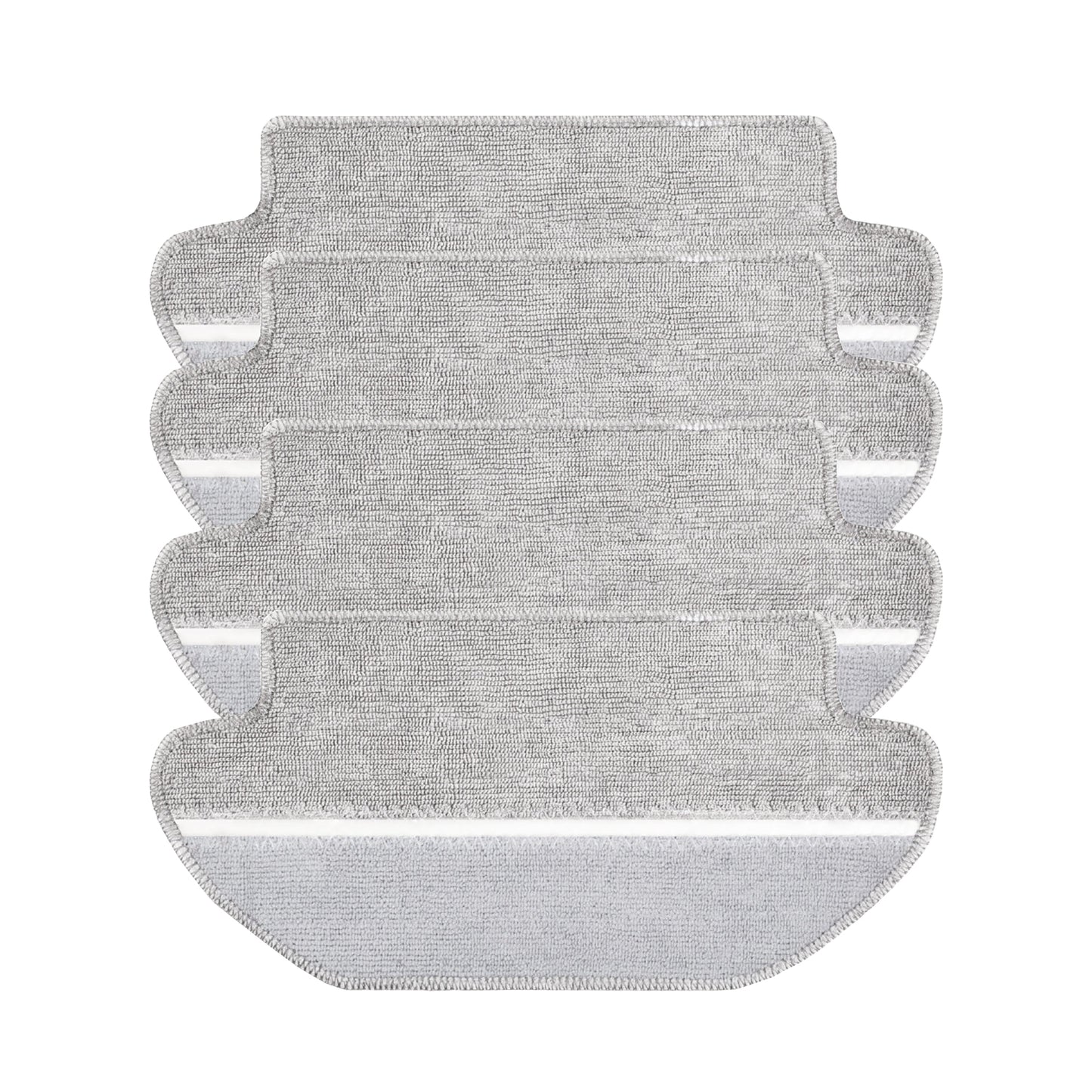 4 PCS Coredy Wet-Dry Mopping Cloth Kit SL200 Robot Vacuum Cleaner