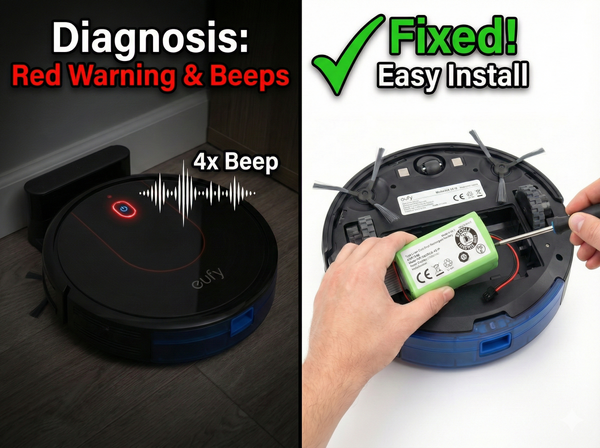Eufy RoboVac Beeping 4 Times? Here's The Fix.