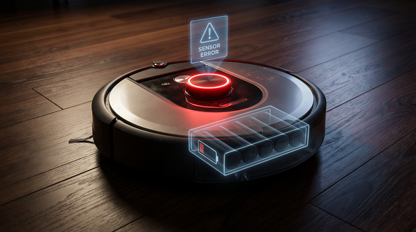 Why Your Robot Vacuum Screams "Sensor Error" (When It’s Actually a Dead Battery)