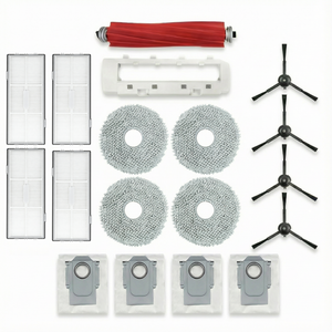 Coredy Premium 18-Piece Replenishment Kit for Roborock Q Revo Pro, MaxV & S (1-Year Supply)