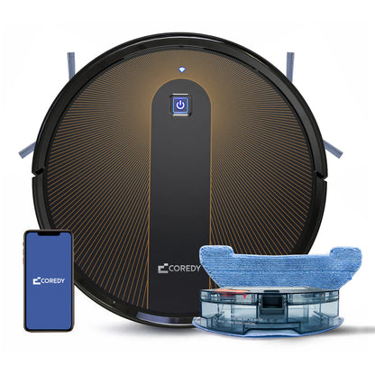 FATORY-STOCK Coredy R750 3-in-1 Robotic Sweep Vacuum Mop