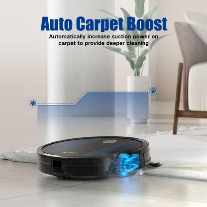 [Factory Overstock]-Coredy R550 Ultra Robot Vacuum Cleaner, 2200Pa Strong Suction