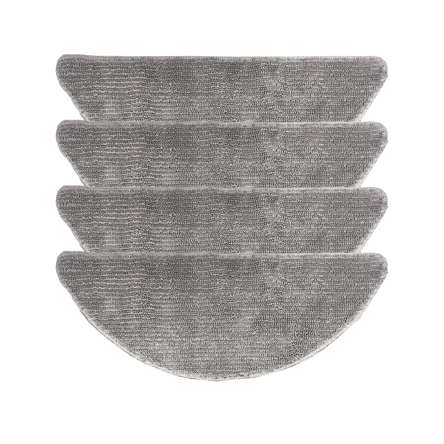 Replacement Wet-Dry Mopping Cloth for Coredy FL022, 4pcs