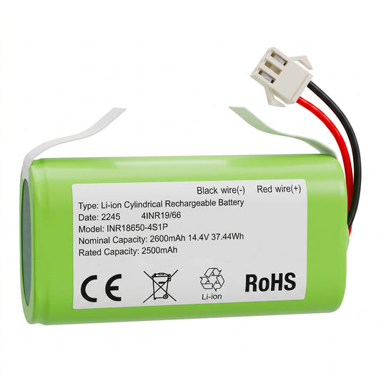 Coredy 14.4V 2600mAh Replacement Battery for Ecovacs Deebot N79 N79S DN622 500 600 Series