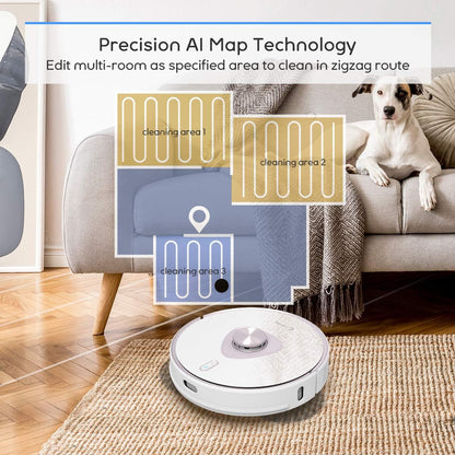 FATORY-STOCK L900W Robot Vacuum and Mop with LIDAR Navigation