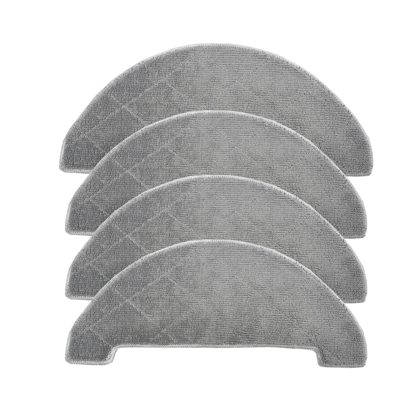Wet-Dry Mopping Cloths for Coredy L900/L900W Robot Vacuum Cleaner 4PCS