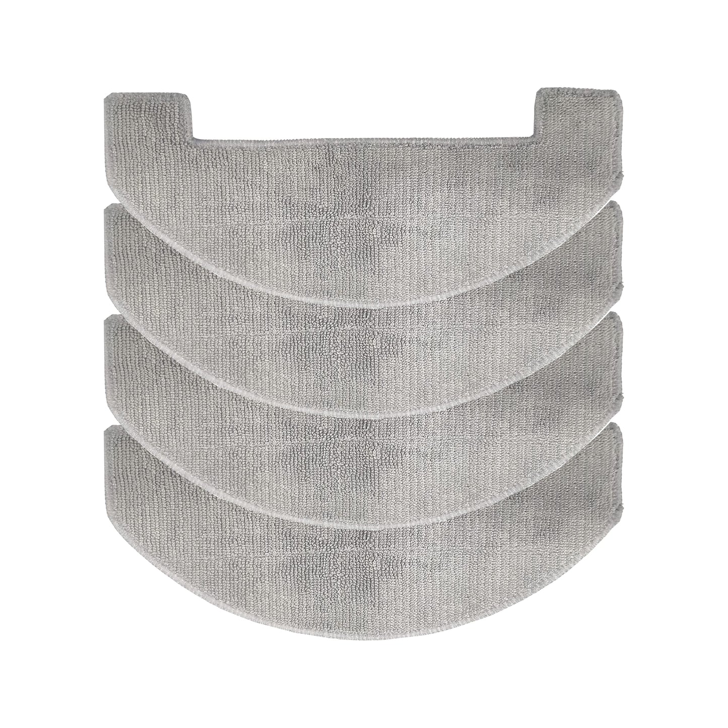 4 PCS Coredy Replacement Wet-Dry Mopping Cloth Kit R750 Pro Robotic Vacuum Cleaner