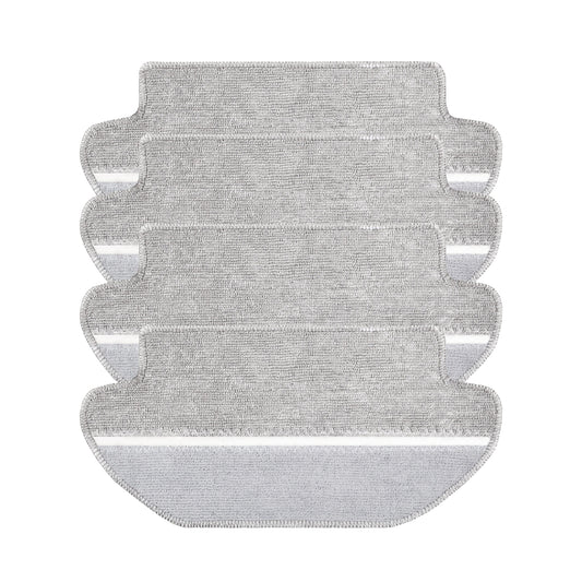 4 PCS Coredy Wet-Dry Mopping Cloth Kit SL200 Robot Vacuum Cleaner