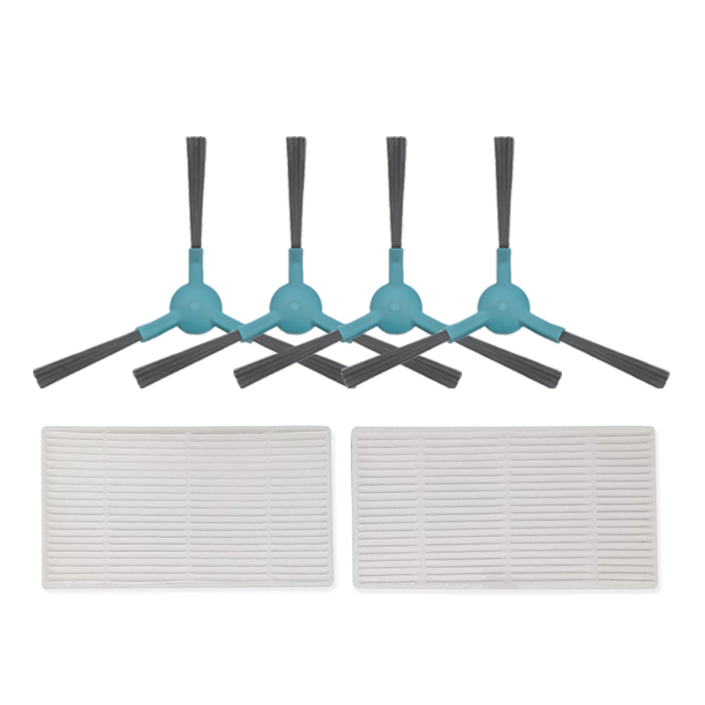 Replacement Kit (Side Brush*4, High Efficiency Filter*2) for R750 Pro Series