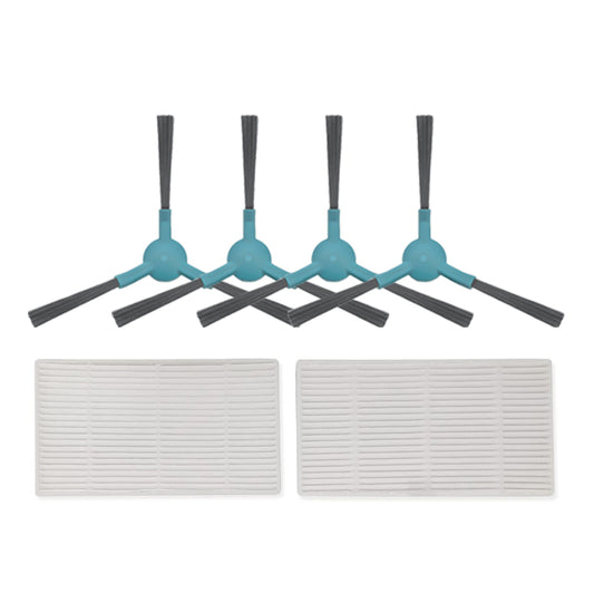 Replacement Kit (Side Brush*4, High Efficiency Filter*2) for R750 Pro Series