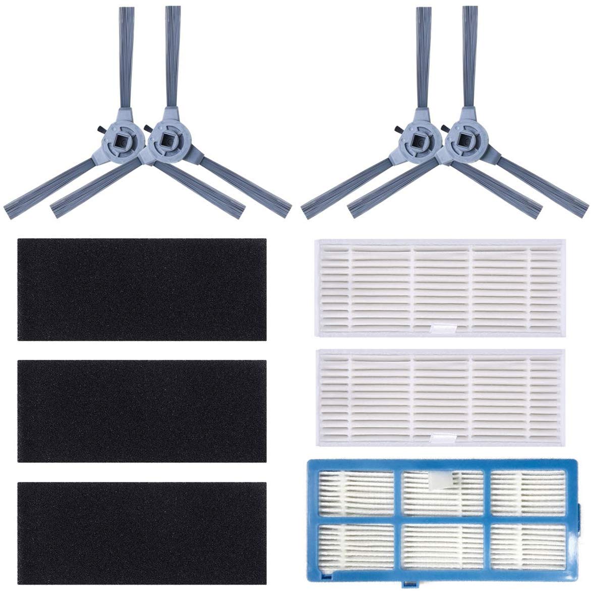 Coredy Replacement Kit (Side Brush, High Efficiency Filter) /teile Zubehör